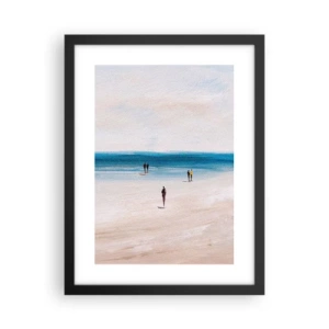 Plakat w czarnej ramie - Naturalna potrzeba - 30x40 cm