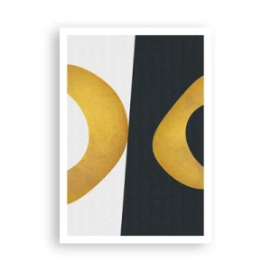 Plakat - Po pierwsze: złoto - 70x100 cm