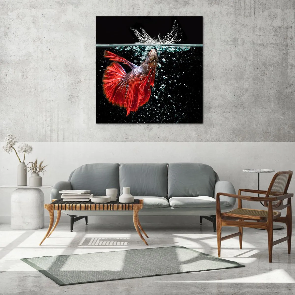 Obraz na szkle - Masz trzy życzenia - 70x70 cm