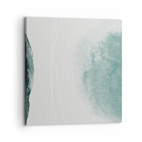 Obraz na płótnie - Spotkanie z mgłą - 70x70 cm
