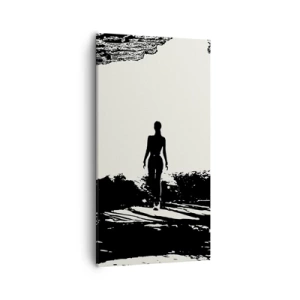 Obraz na płótnie - Nowe spojrzenie - 55x100 cm