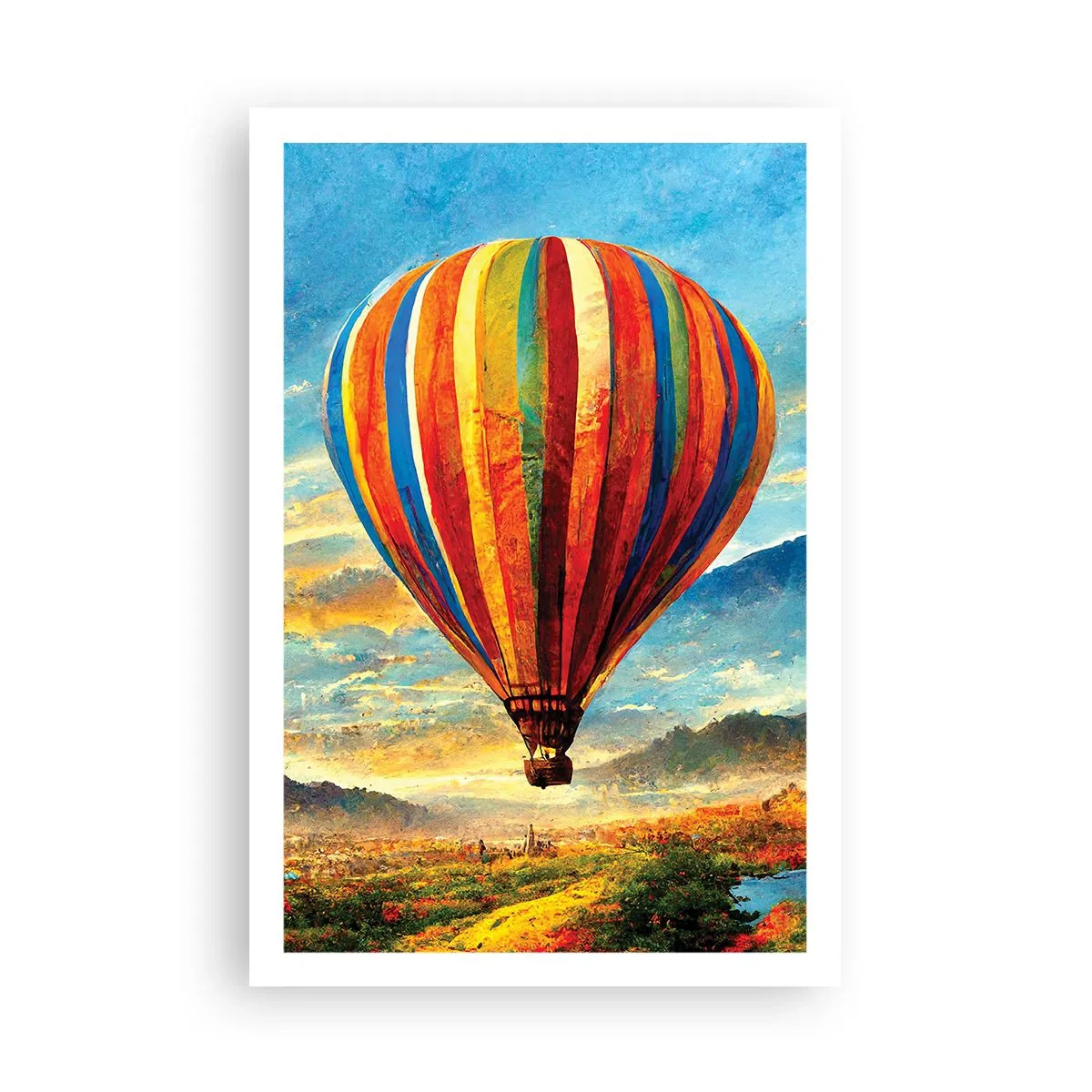 Plakat - W ciszy widać więcej - 61x91 cm