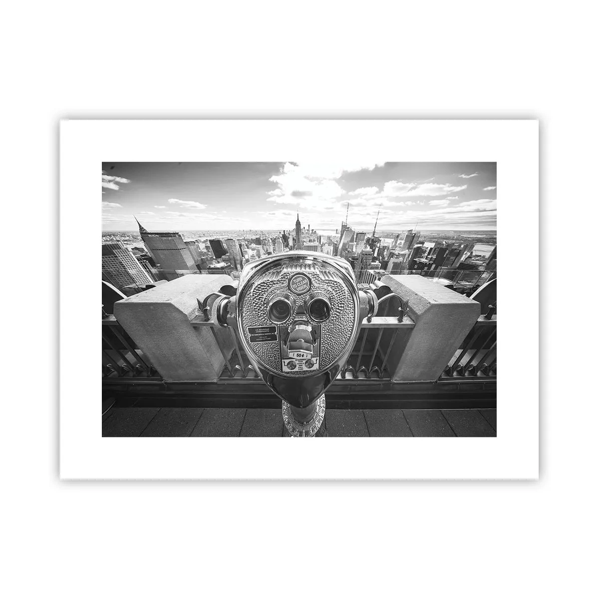 Plakat - Miasto nad miastami - 40x30 cm