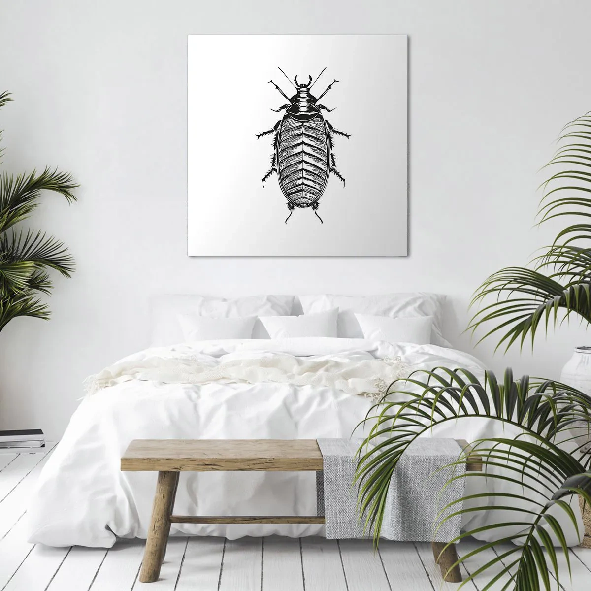 Obraz na płótnie - Co za okaz! - 60x60 cm