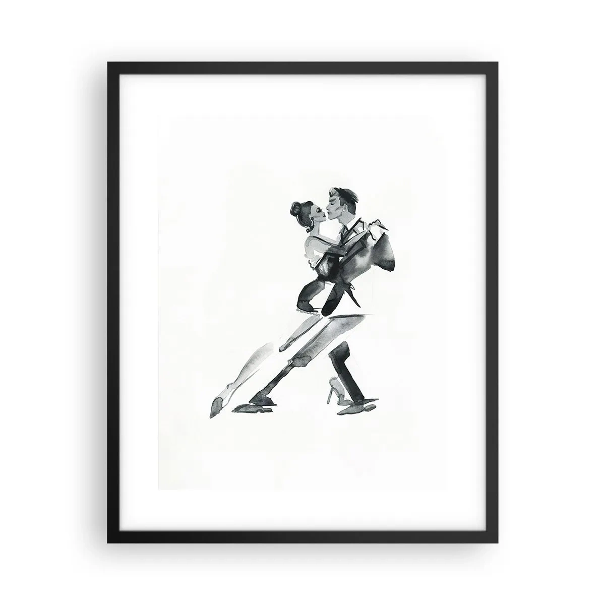 Plakat w czarnej ramie - W jednym rytmie - 40x50 cm