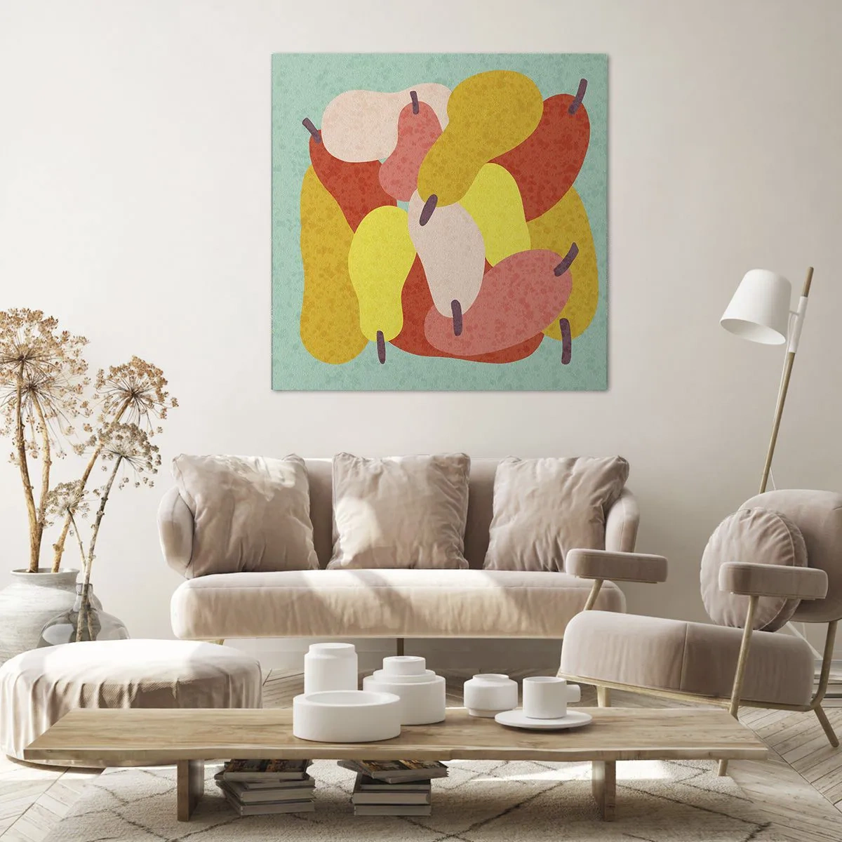 Obraz na płótnie - Spróbuj letniego słońca - 60x60 cm