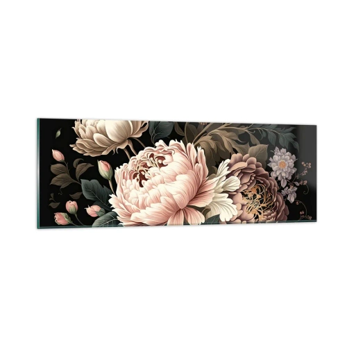 Obraz na szkle - W barokowym stylu - 90x30 cm