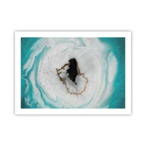 Plakat - Wniknąć do wnętrza - 70x50 cm