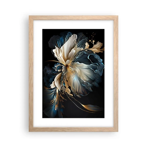 Plakat w ramie jasny dąb - Baśniowy kwiat paproci - 30x40 cm