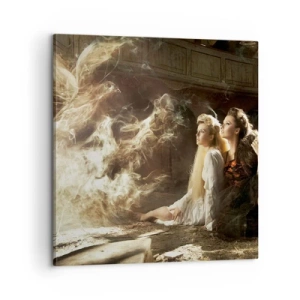 Obraz na płótnie - I stała się poezja - 60x60 cm