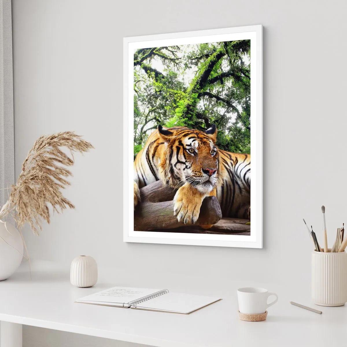 Plakat w białej ramie - Z wyrazami szacunku - 50x70 cm