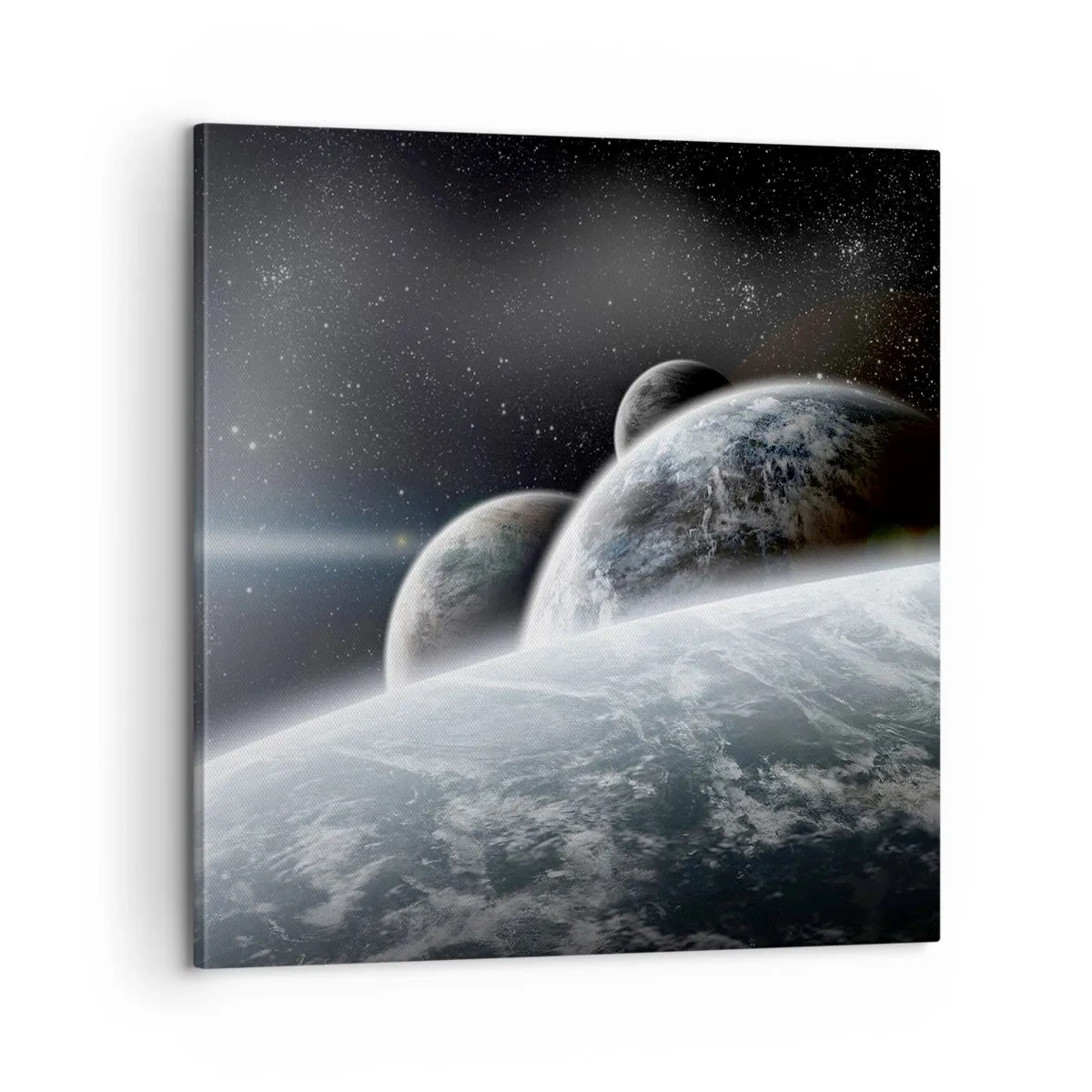 Obraz na płótnie - Kosmiczna muzyka sfer - 60x60 cm