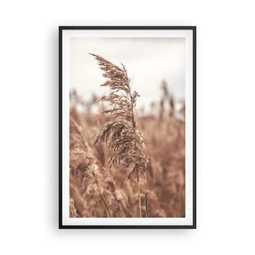 Plakat w czarnej ramie - Na polach już jesień - 61x91 cm