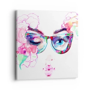 Obraz na płótnie - Kusząca obietnica - 40x40 cm