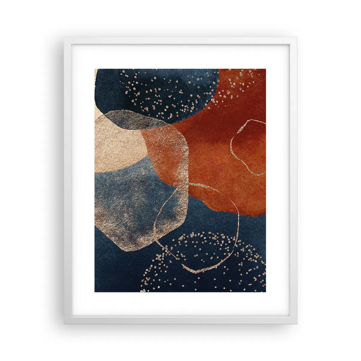 Plakat w białej ramie - Lekkość bytu - 40x50 cm