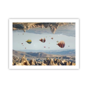 Plakat - Tu wszystko jest możliwe - 70x50 cm