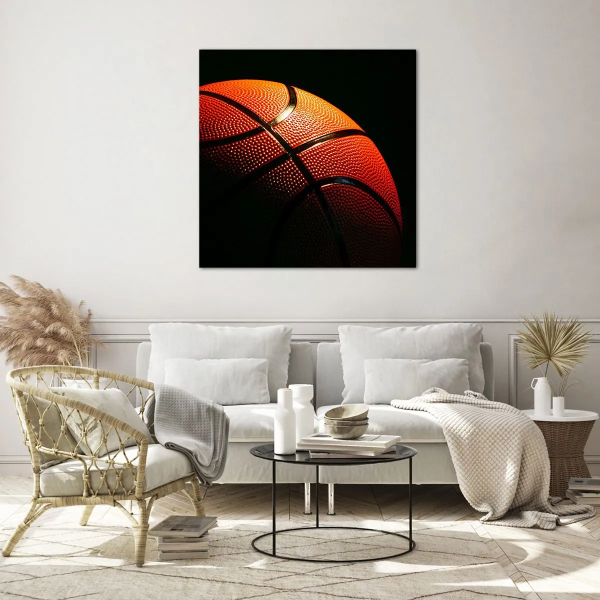 Obraz na szkle - Piękna jak planeta - 60x60 cm