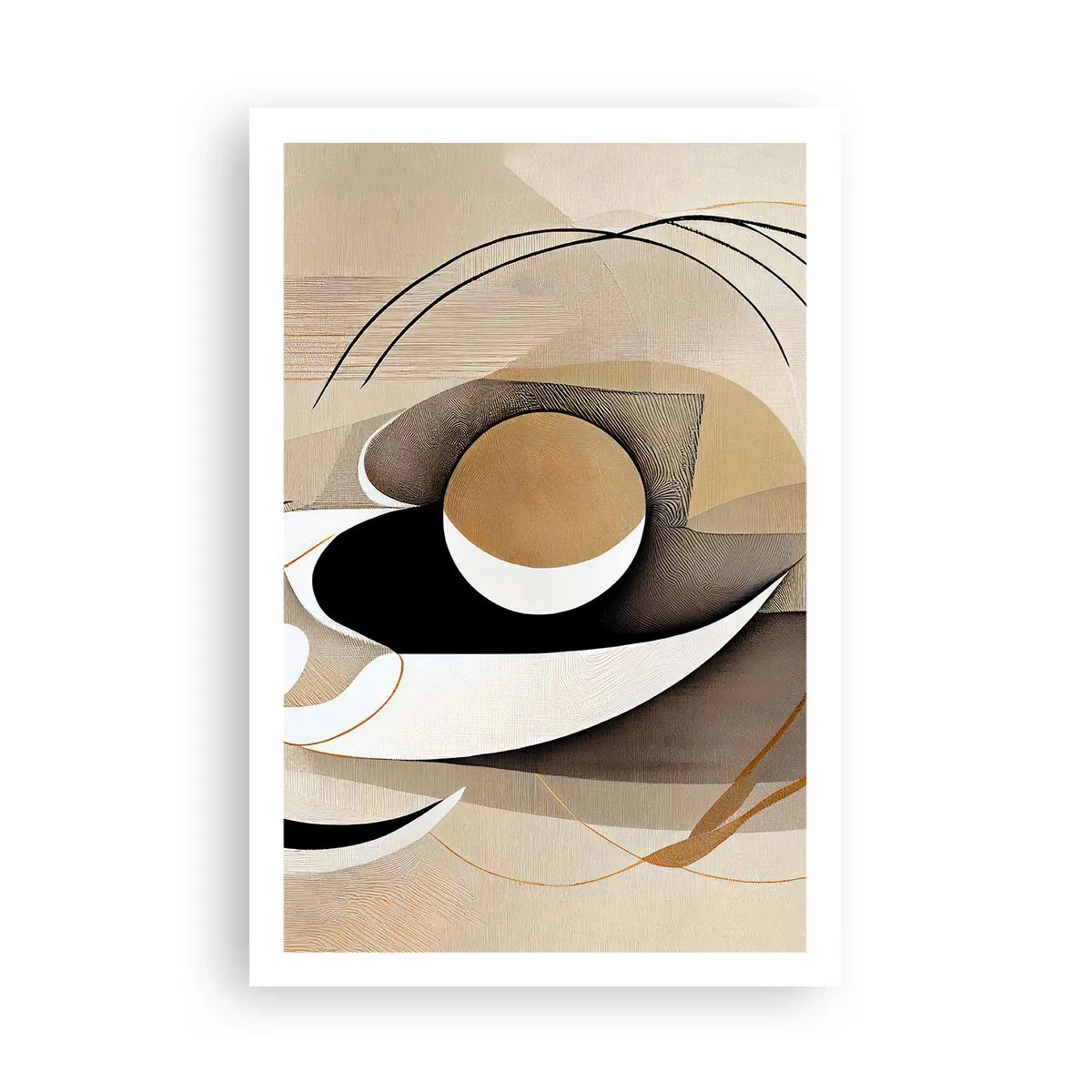 Plakat - Kompozycja: istota rzeczy - 61x91 cm