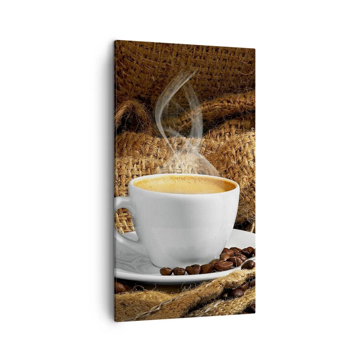 Obraz na płótnie - Zapach moki i gęstość miodowego płynu - 45x80 cm