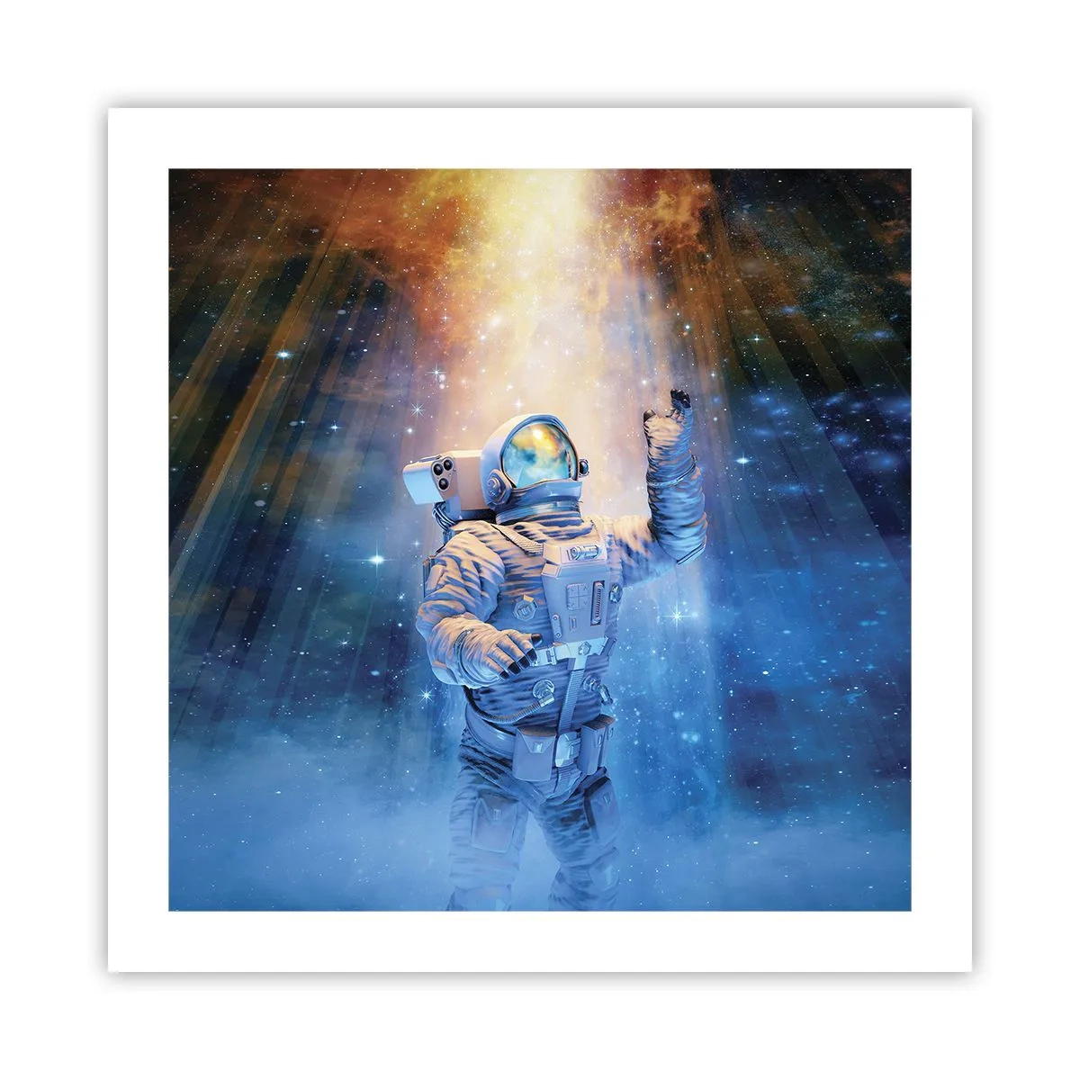 Plakat - Wreszcie u celu - 50x50 cm