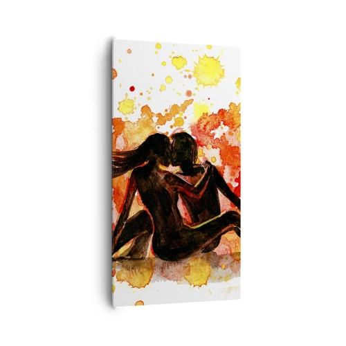 Obraz na płótnie - I stała się światłość - 65x120 cm