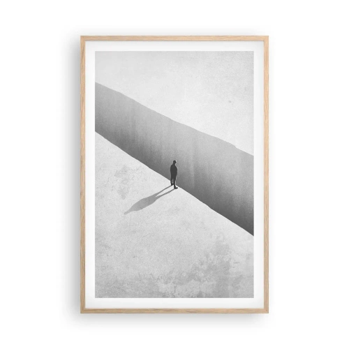 Plakat w ramie jasny dąb - Jasny cel - 61x91 cm