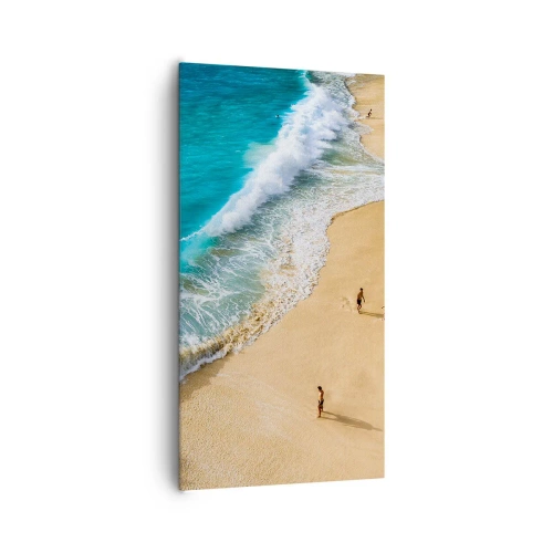 Obraz na płótnie - A potem słońce, plaża… - 65x120 cm