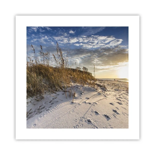 Plakat - Zaproszenie na spacer - 40x40 cm