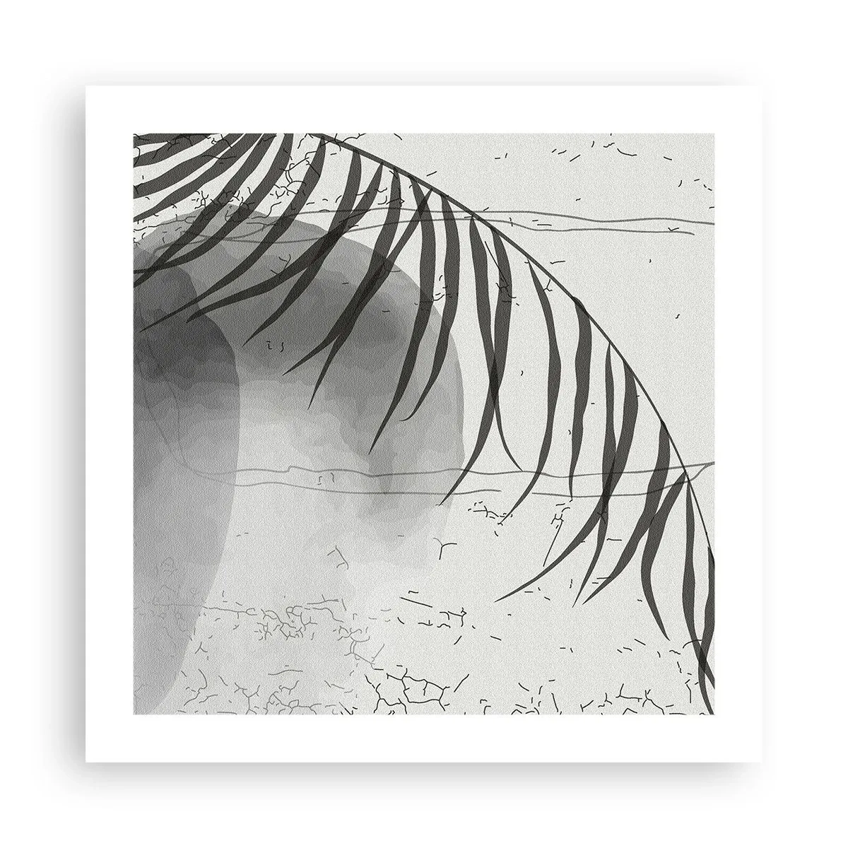 Plakat - Subtelna egzotyka natury - 50x50 cm