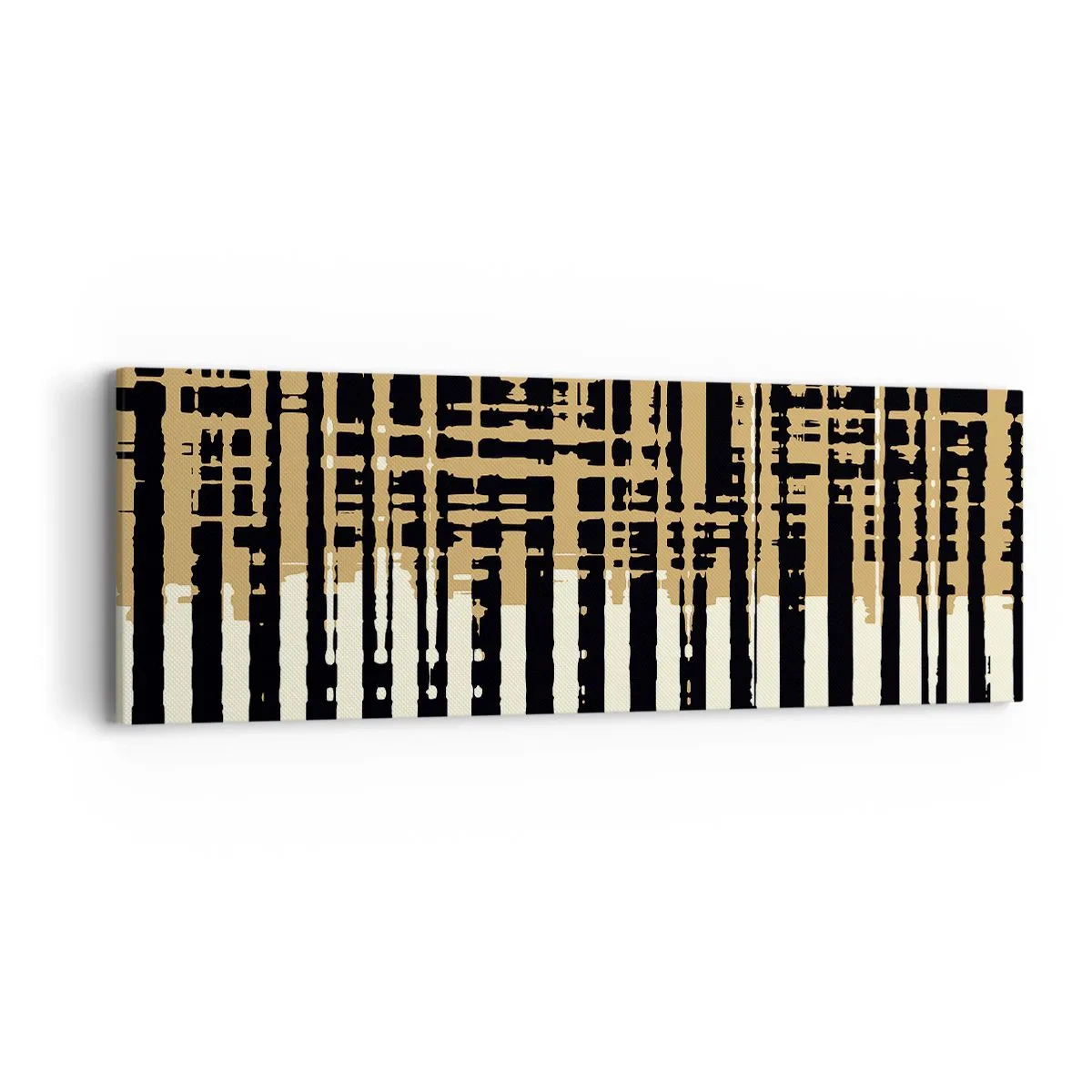 Obraz na płótnie - Architektoniczna abstrakcja - 90x30 cm