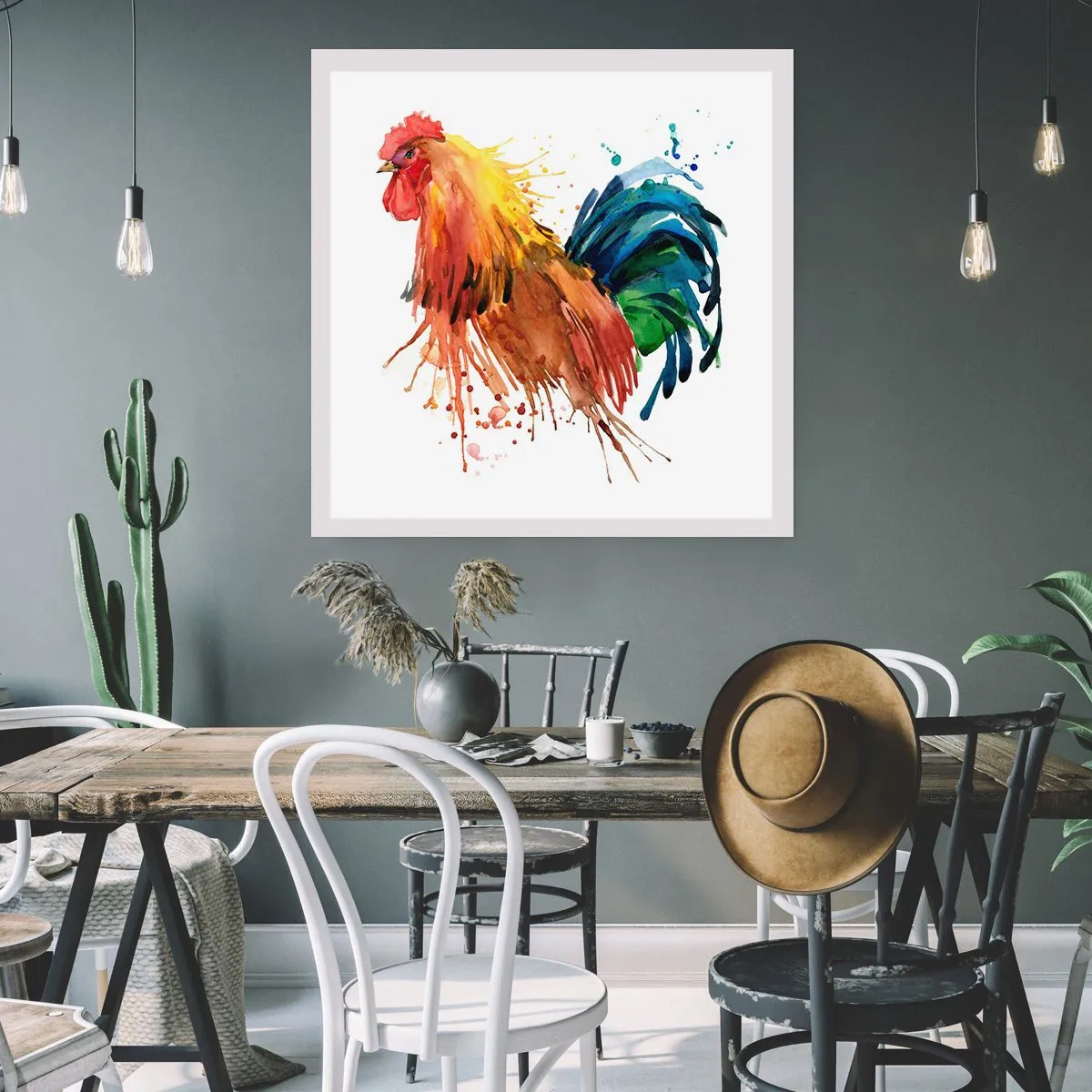 Plakat - Królewska szata, królewska duma - 40x40 cm