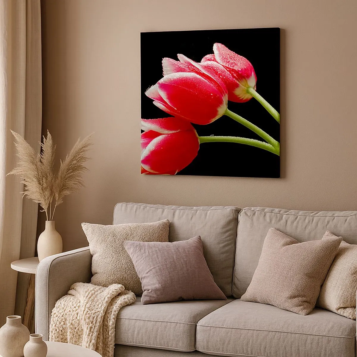 Obraz na płótnie - Obietnica czystej miłości - 30x30 cm