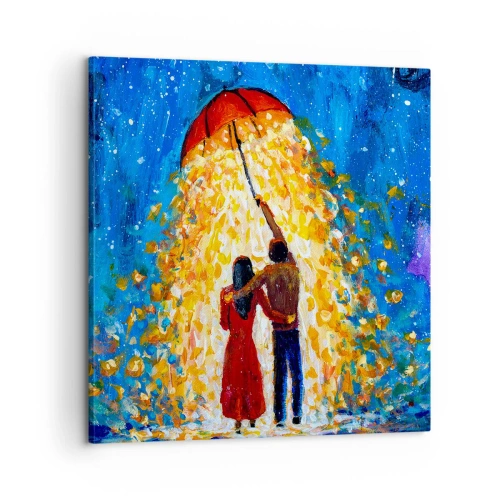 Obraz na płótnie - Magia deszczowego wieczoru? - 60x60 cm