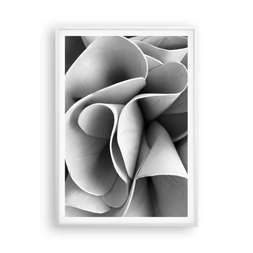 Plakat w białej ramie - Dzieje się w przestrzeni - 70x100 cm