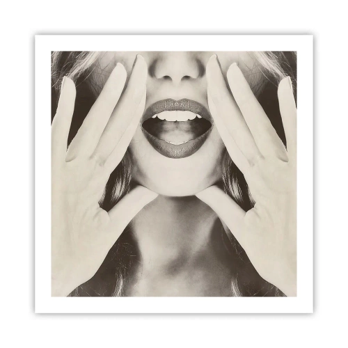 Plakat - Już idę! - 60x60 cm
