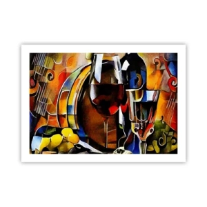 Plakat - I świat nabiera barw - 70x50 cm