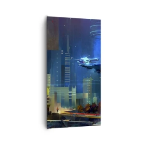 Obraz na płótnie - W niedalekiej przyszłości - 65x120 cm