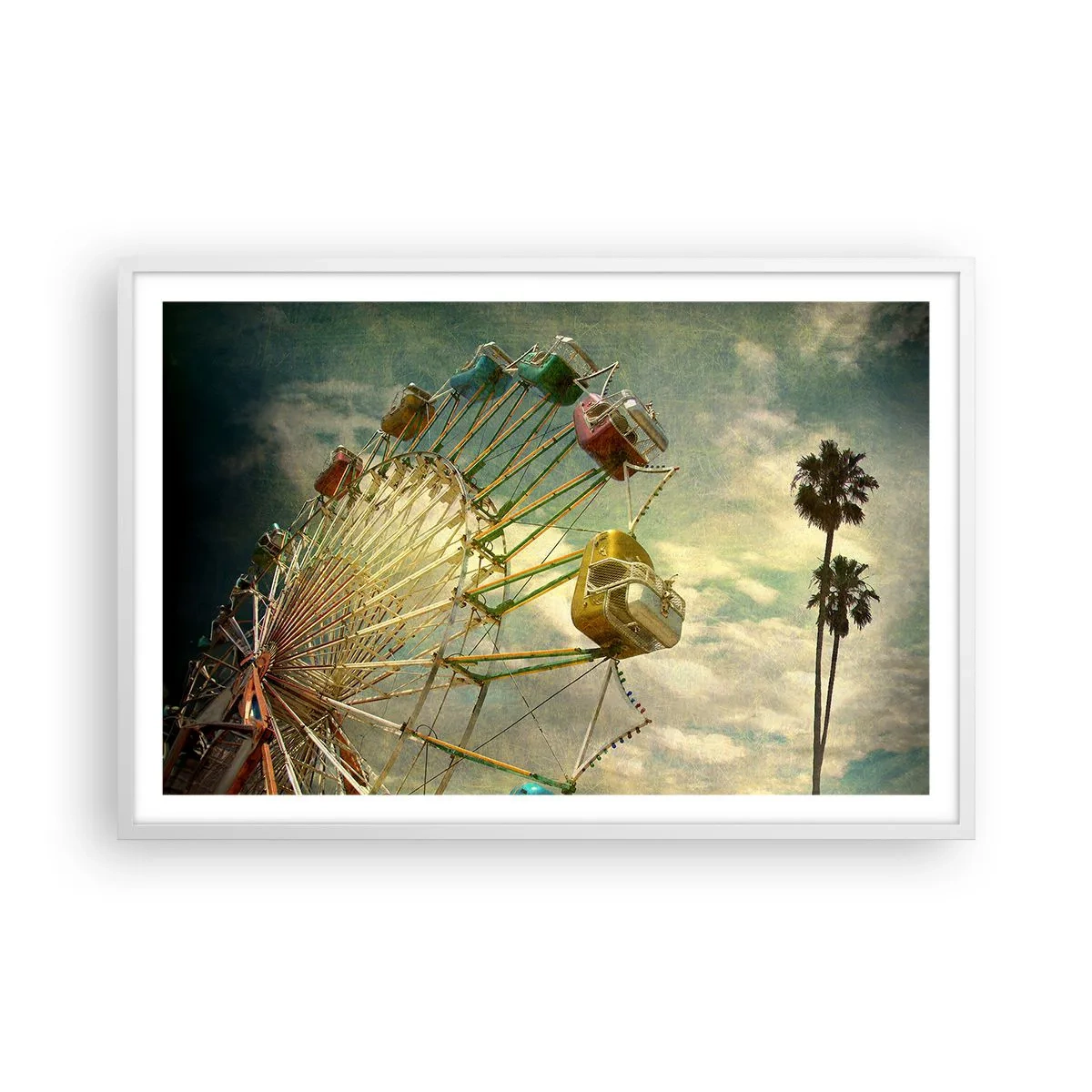 Plakat w białej ramie - Będzie, będzie zabawa… - 91x61 cm