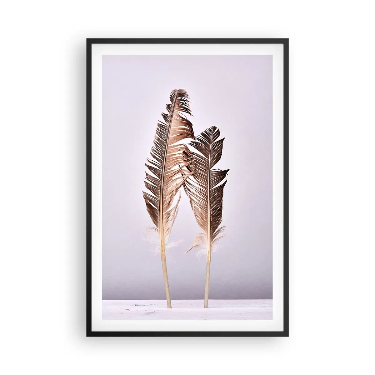 Plakat w czarnej ramie - Przeciw nicości - 61x91 cm