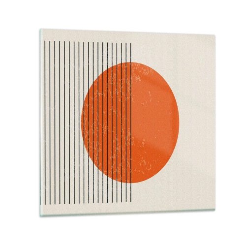 Obraz na szkle - Zawsze słońce - 70x70 cm