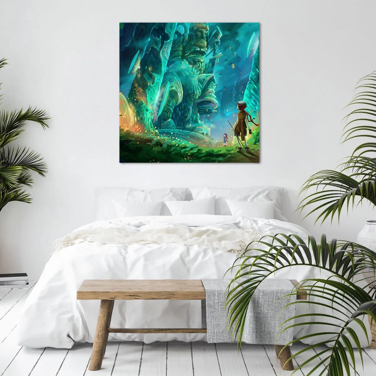 Obraz na płótnie - Z wielkiej Księgi Baśni - 60x60 cm