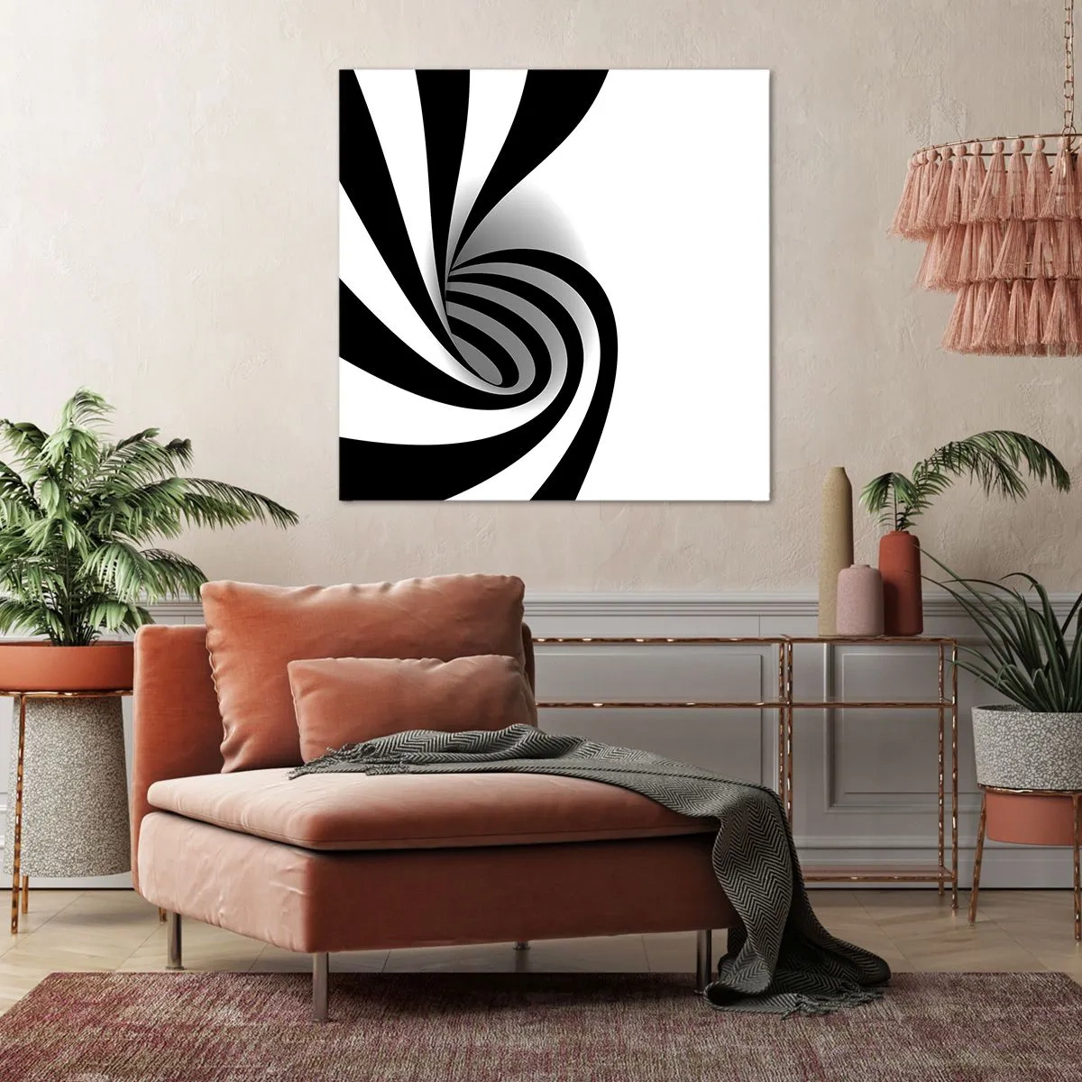 Obraz na płótnie - A jednak się kręci - 40x40 cm