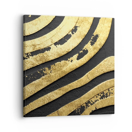 Obraz na płótnie - Wszystko płynie - 30x30 cm