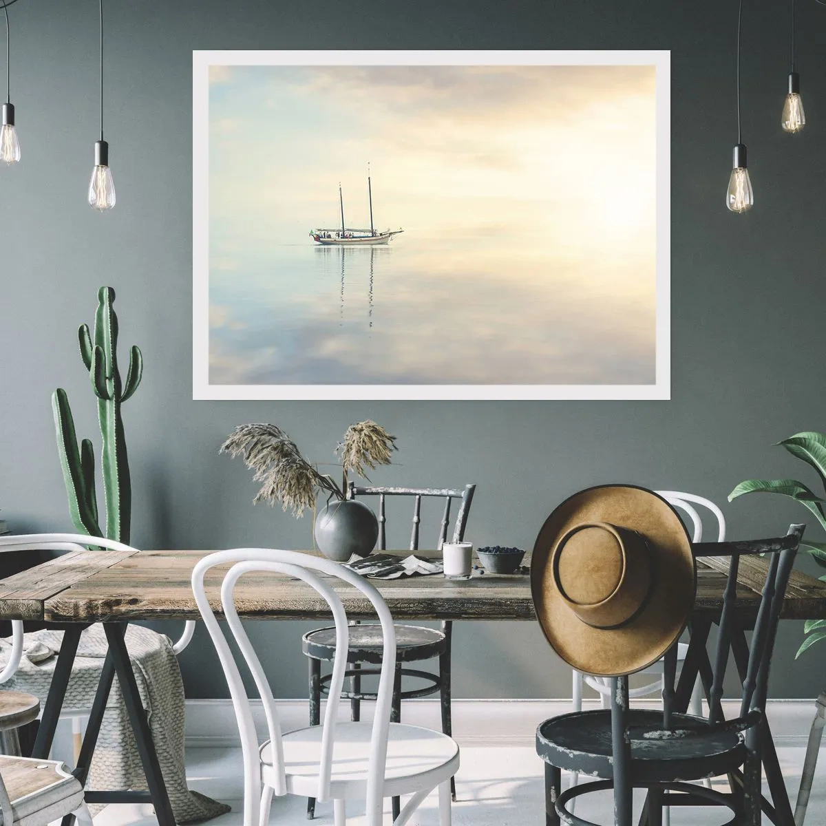 Plakat - W morzu ciszy - 70x50 cm