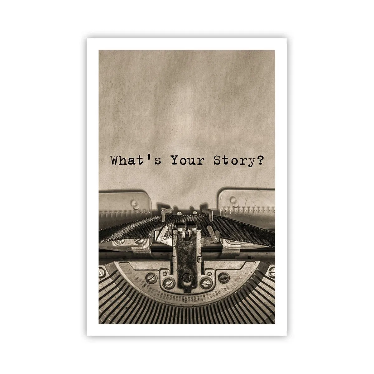 Plakat - Opowiedz mi - 61x91 cm