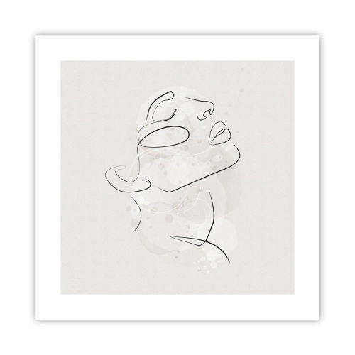 Plakat - Zarys marzenia - 40x40 cm