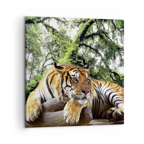 Obraz na płótnie - Z wyrazami szacunku - 50x50 cm