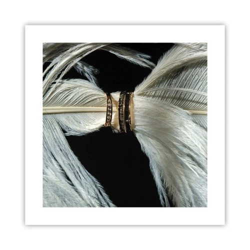 Plakat - ...i nie opuszczę Cię… - 40x40 cm