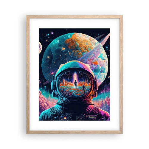 Plakat w ramie jasny dąb - Filozofom się nie śniło - 40x50 cm