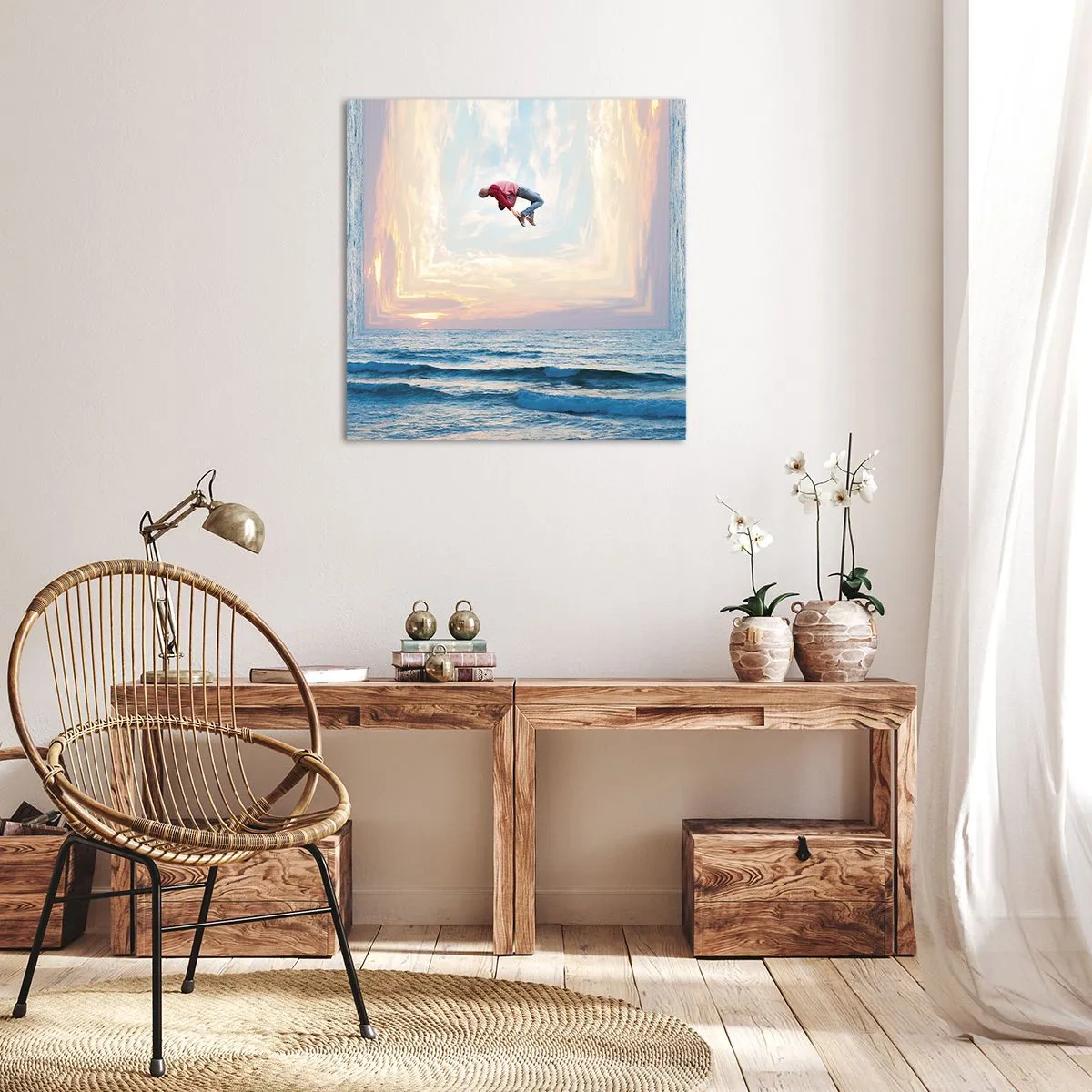 Obraz na płótnie - Do innego wymiaru - 60x60 cm